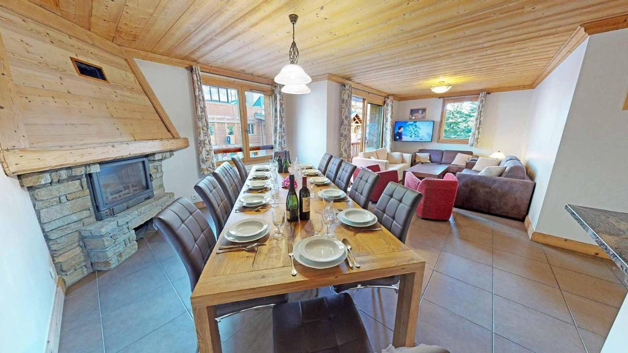Charming Chalet With View On Mont Blanc Peisey-Nancroix Exteriör bild