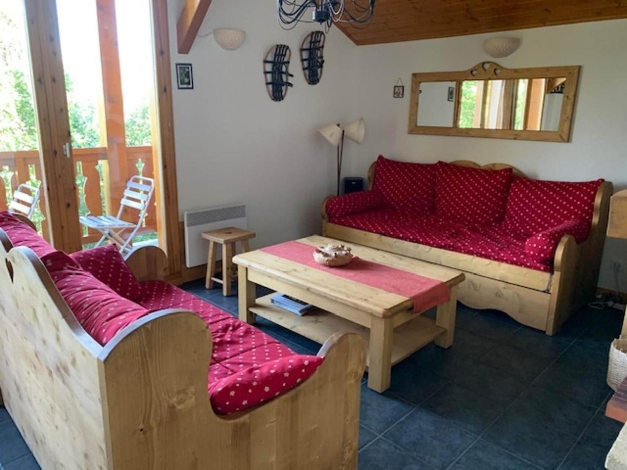 Charming Chalet With View On Mont Blanc Peisey-Nancroix Exteriör bild