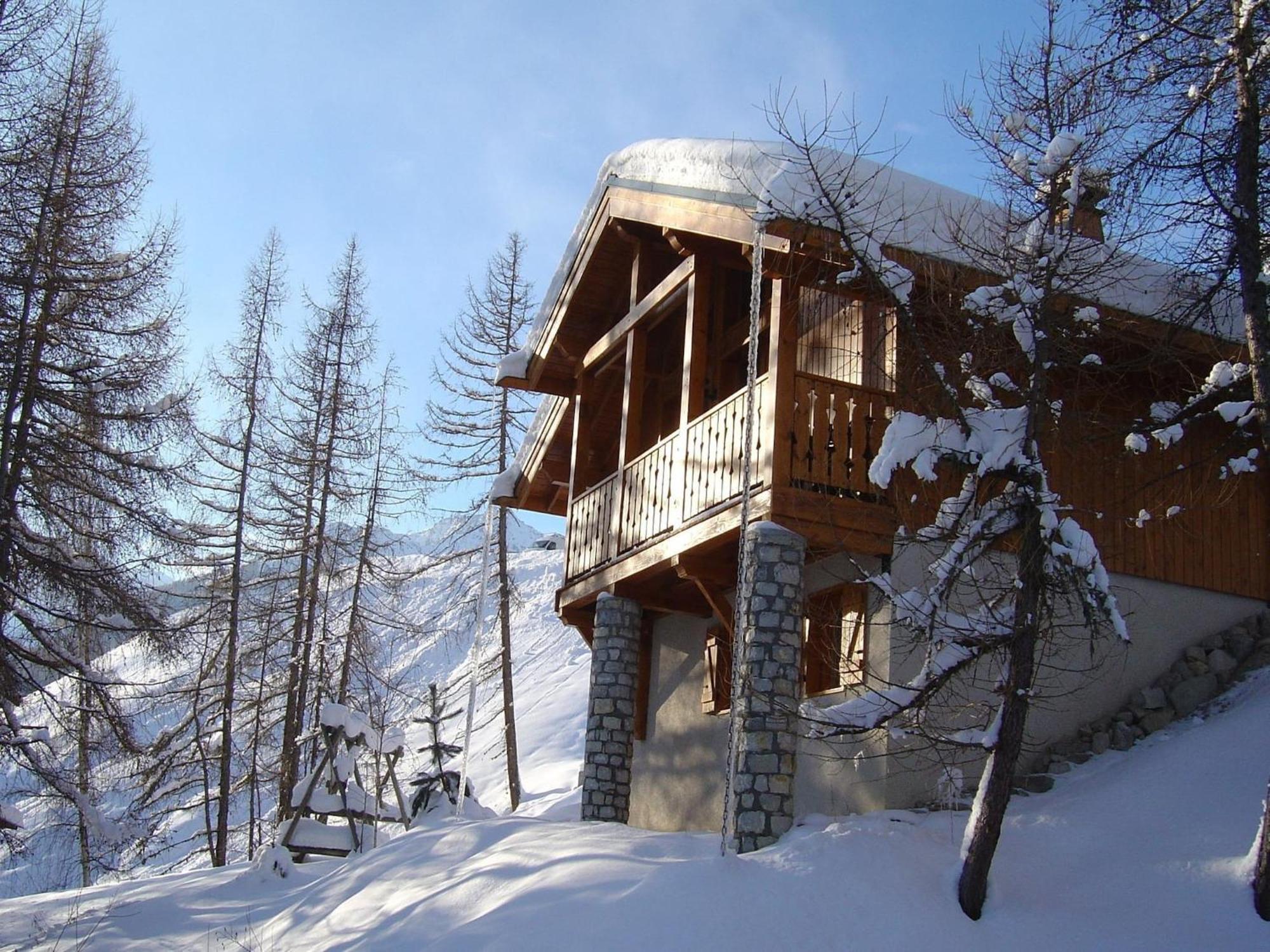 Charming Chalet With View On Mont Blanc Peisey-Nancroix Exteriör bild