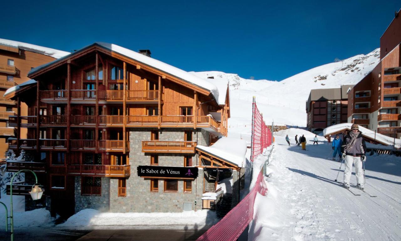 Charming Chalet With View On Mont Blanc Aparthotel Val Thorens Exteriör bild